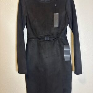 BCBGMaxAzria Black Long Sleeve Dress
